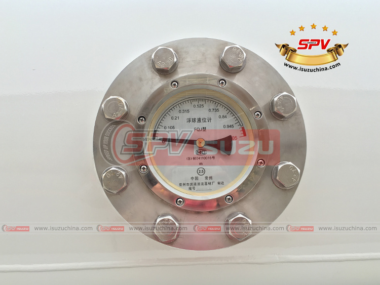 SPV Isuzuchina - 4,000 Litres Stainless Steel Petrol Truck ISUZU - Fuel Level Sensor