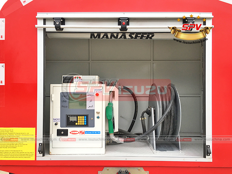 SPV Isuzuchina-5,000L Mobile Fule Filling Truck ISUZU - Dispenser
