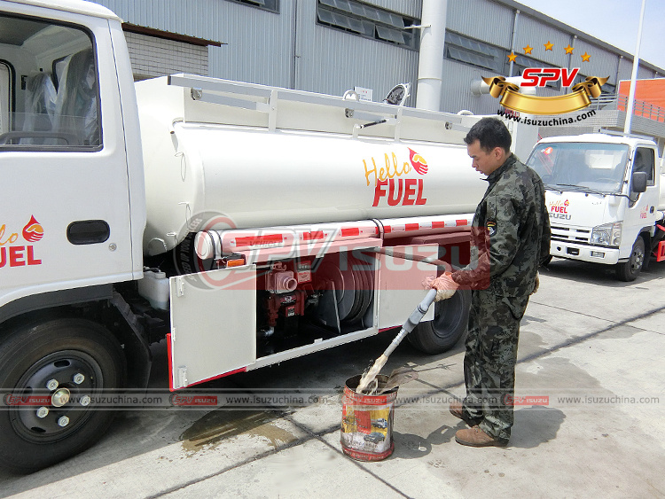 SPV Isuzuchina - 3,000L Truck Mounted Fuel Tank ISUZU - Testing
