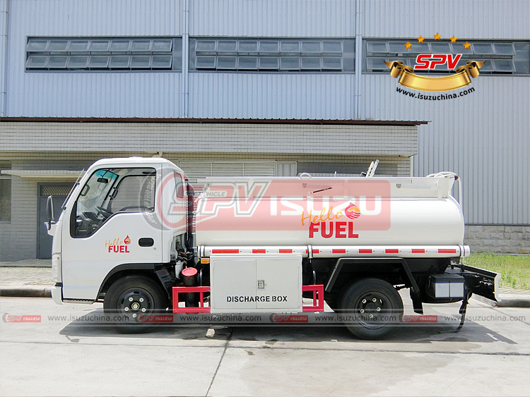 SPV Isuzuchina - 3,000L Diesel Delivery Truck ISUZU - Left Side View