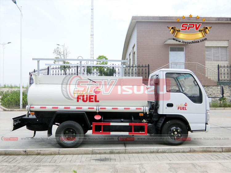 SPV Isuzuchina - 3,000L Petrol Tank Truck ISUZU - Left Side View