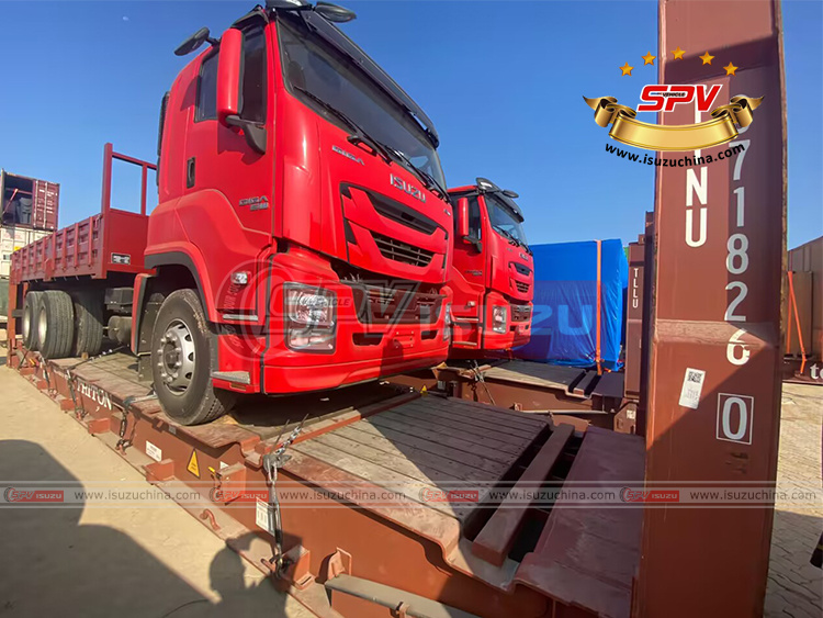 SPV Isuzuchina - 2 Units of Cargo Transport Truck Dispatching in Qingdao Port -1