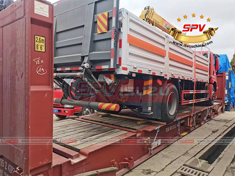 Isuzuchina - Truck Mounted Crane ISUZU - Dispatching in Shanghai Port -2