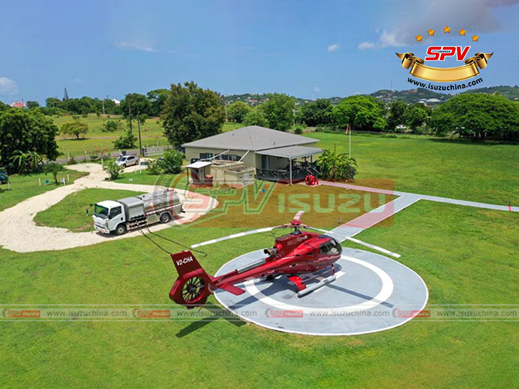 Isuzuchina - 5,000L Helicopter Fuel Truck ISUZU - Refueling - 1