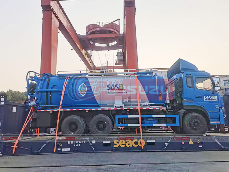16,000 Litres Combined Vacuum And Jetting Truck - Isuzuchina