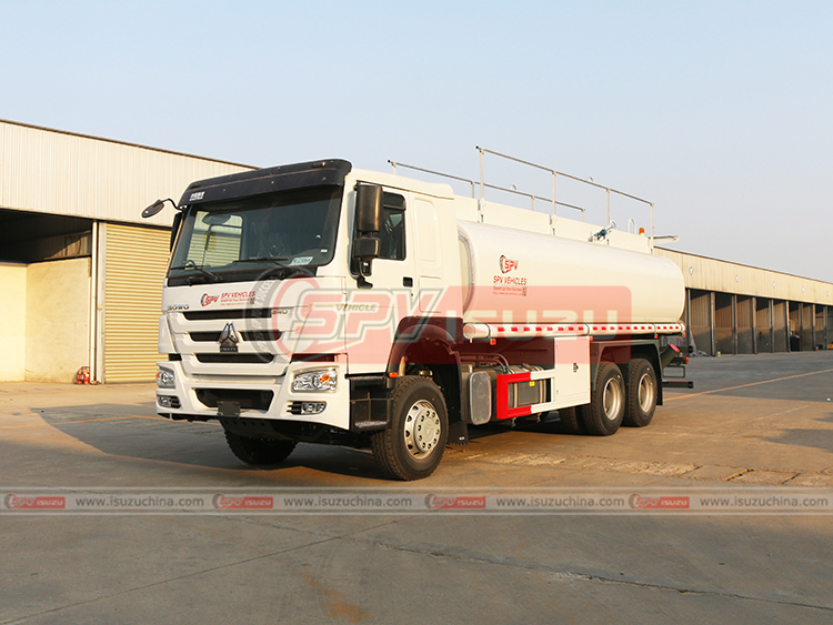 22,000 Litres Fuel Tank Truck to Antigua - Left Front Side View