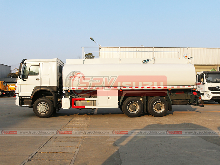 22,000 Litres Fuel Tank Truck to Antigua - Left Side View