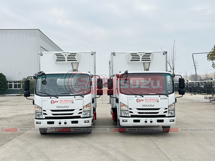 Isuzuchina - 4TON REFRIGERATOR TRUCK toKazakstan