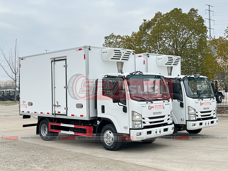 Isuzuchina - 4TON REFRIGERATOR TRUCKto Kazakstan RF