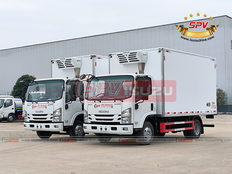 Isuzuchina - 2 Unit of ISUZU Refrigerated Truck (4 Tons) - Left Front Side View