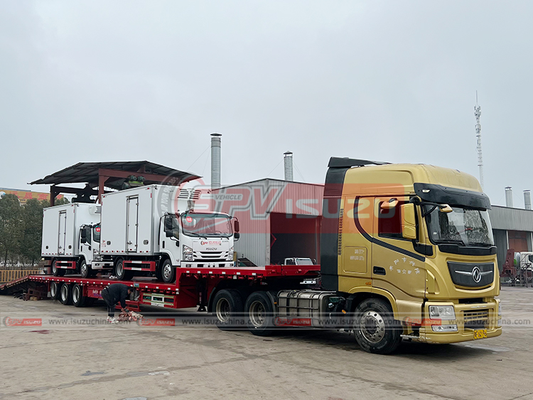2 Unit of ISUZU Refrigerated Truck (4 Tons) Dispatching to Kazakhstan
