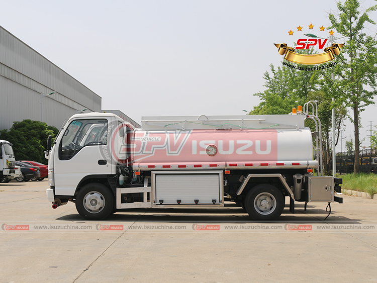 Isuzuchina - 3 Units of 4,000L Fuel Dispensing Truck ISUZU - Left Side View
