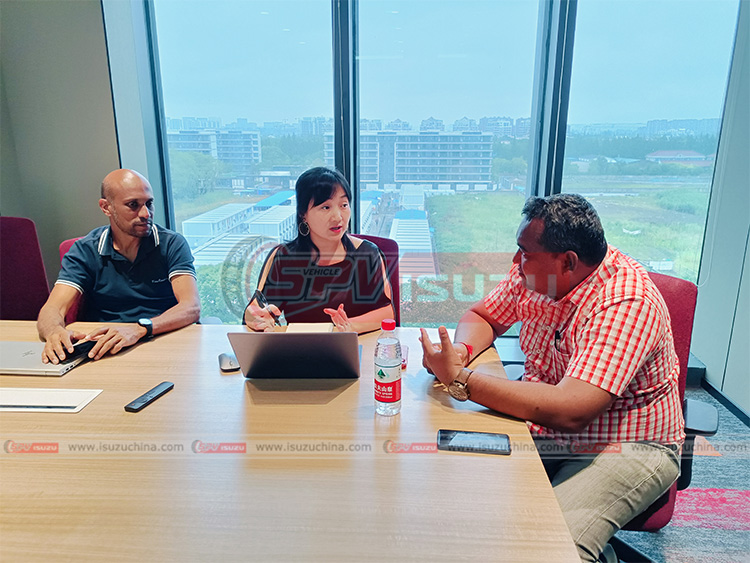 Disscuss Business Cooperation with Mauritius Clients