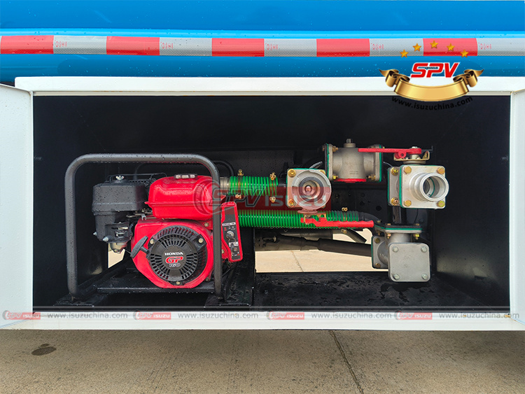 Equipment and Design for Water Tank Truck