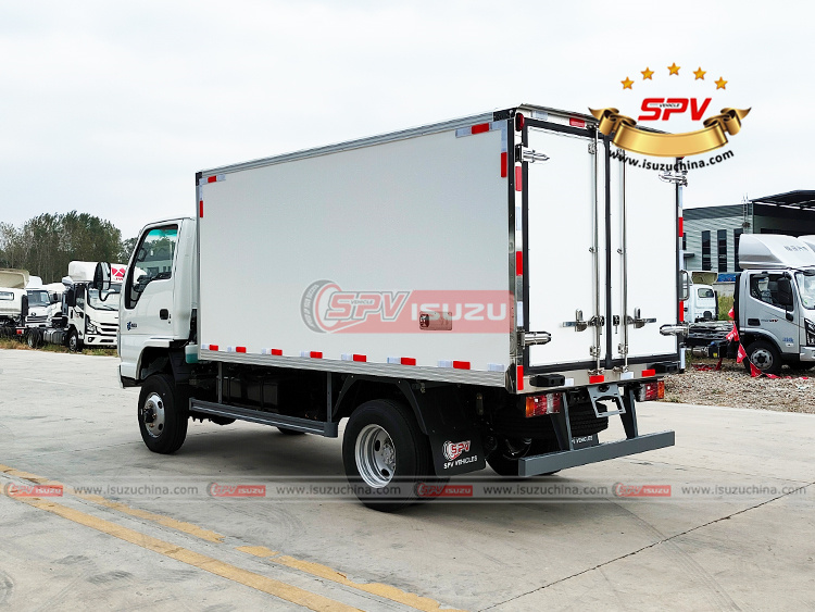 ISUZU Chiller Trucks - Left Back Side View