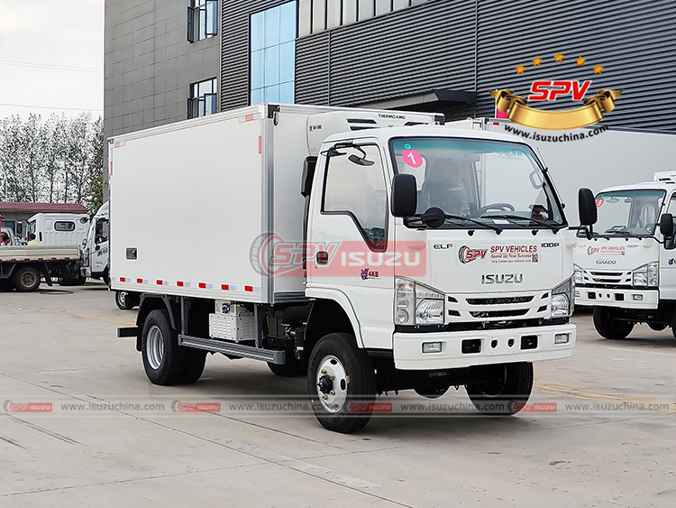 Cooling Van Trucks ISUZU - Right Front Side View