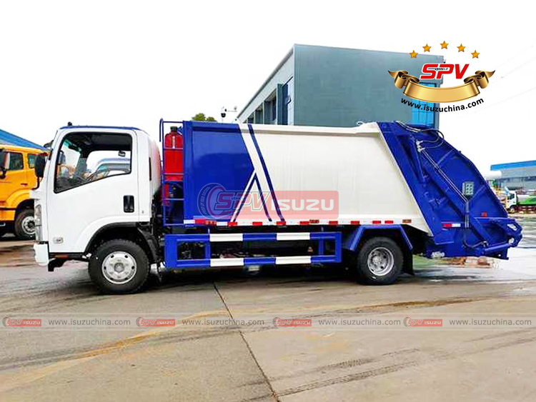 6 CBM Waste Collection Truck ISUZU - Left Side