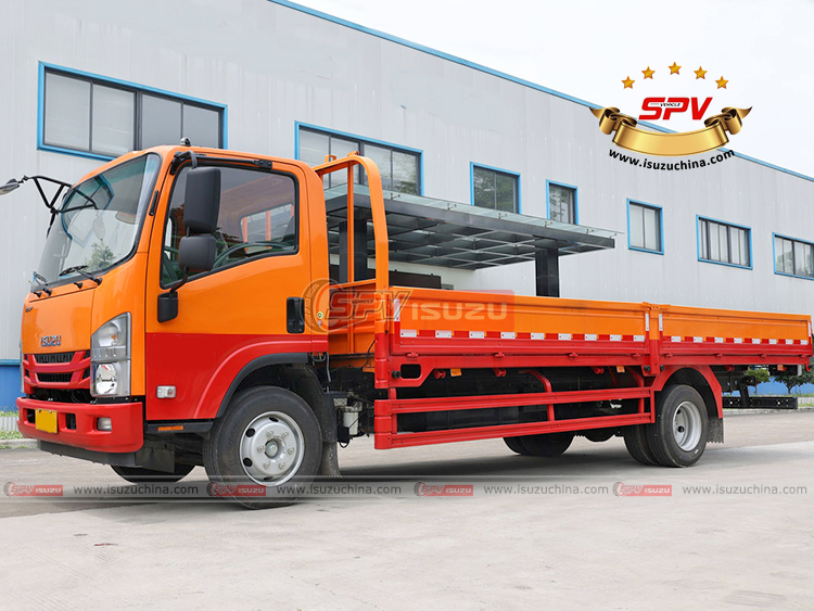 6 Tons Cargo Lorry ISUZU NPR - Left Side View