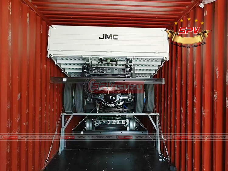 2 Units of JMC 2.0 Cargo Transport Trucks in Container
