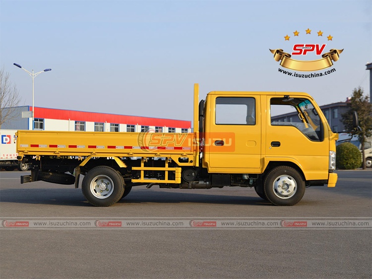 ISUZU ELF Cargo Van Truck - Right Side