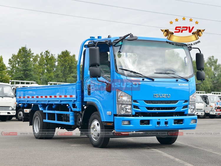 ISUZU ELF Goods Truck - Front Right Side 