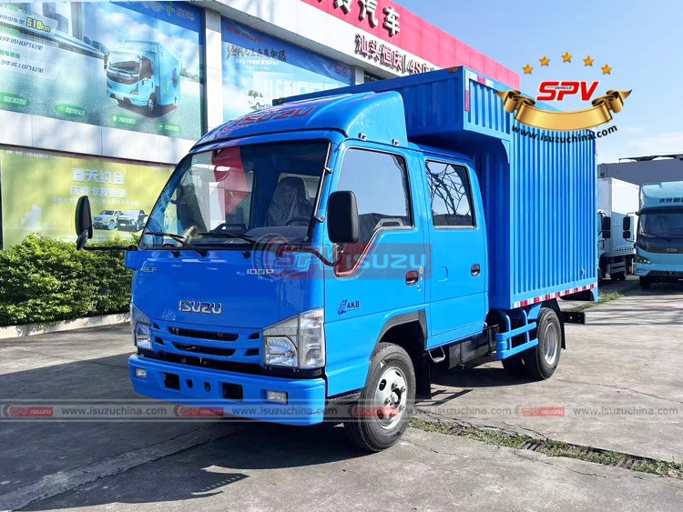 ISUZU Van Truck With Sleeper -Front Left Side