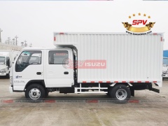 Double Rows Box Truck ISUZU