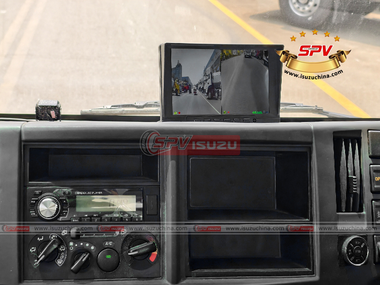 Camera of 6,000L Sewage Collection Truck