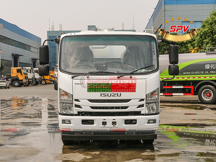 6,000L Cesspool Suction Truck ISUZU - Front Side