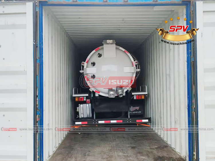 6000 Litres Cesspool Suction Truck to PNG