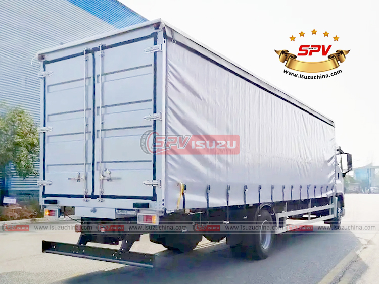 Carpaulin Truck ISUZU - Rear Right Side