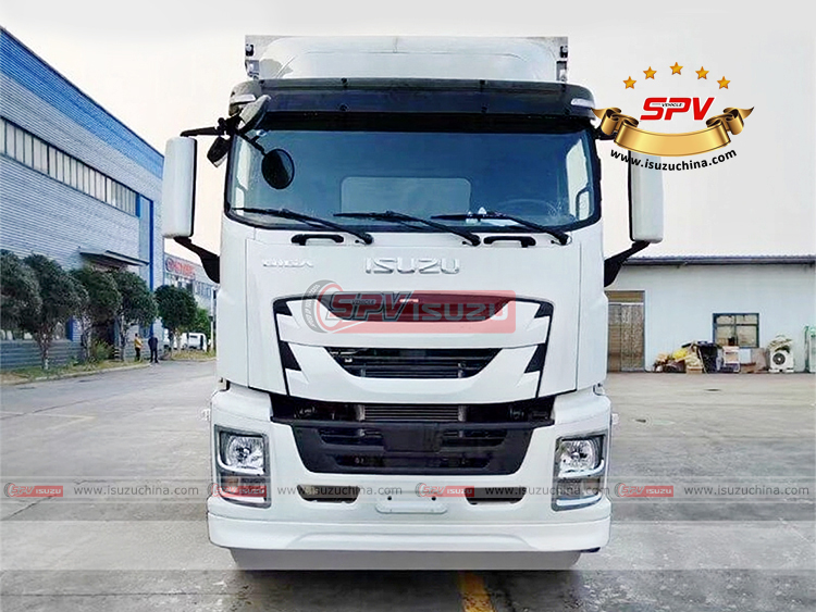 Curtain-sider Logistic Truck - Front Side