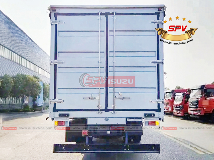 Side Tarp Truck ISUZU GIGA - Rear Side