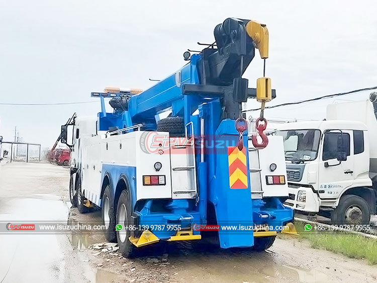 ISUZU 50 Tons Boom Wrecker - Rear Left Side