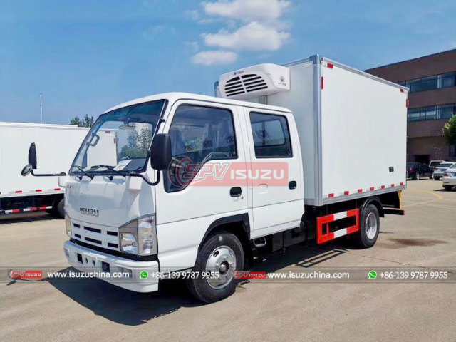 Double Rows Reefer Truck ISUZU