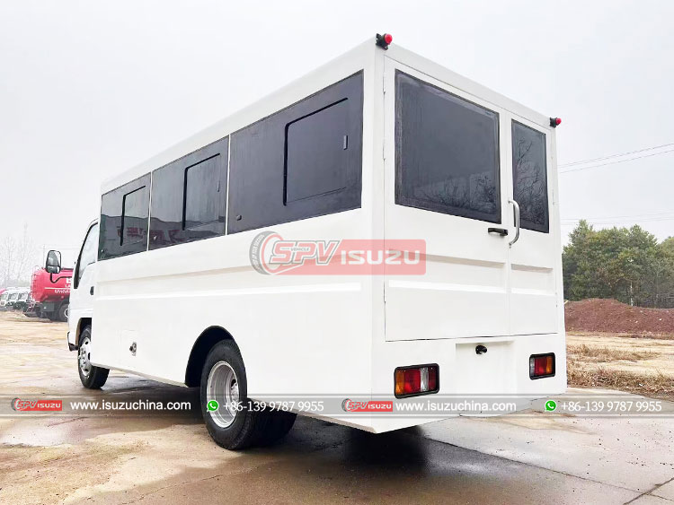 ISUZU Small Passenger Bus - Rear Left Side 