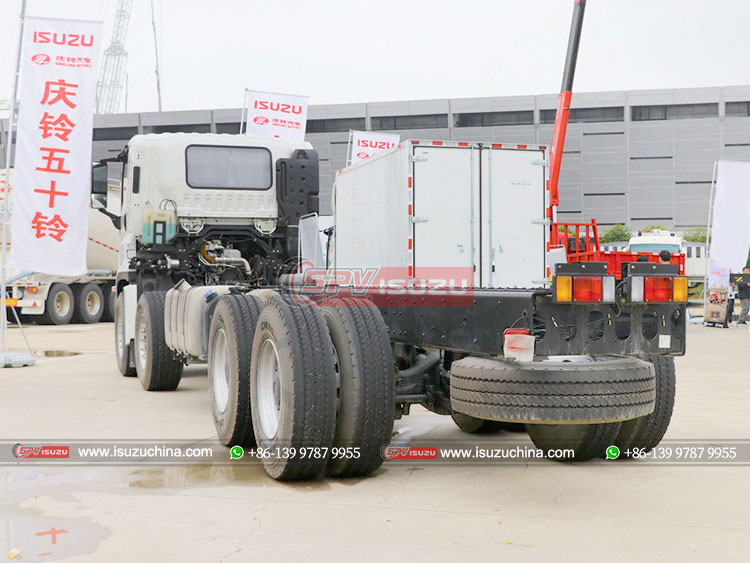 ISUZU 8X4 Truck Chassis - Rear Left Side