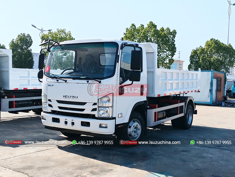 ISUZU 700P Dump Truck - Front Left Side