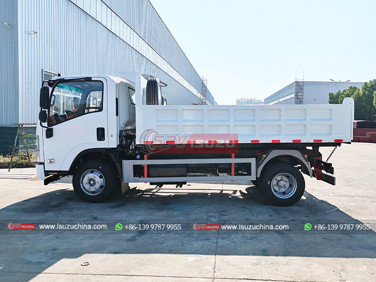 ISUZU Medium Tipper Truck - Left Side