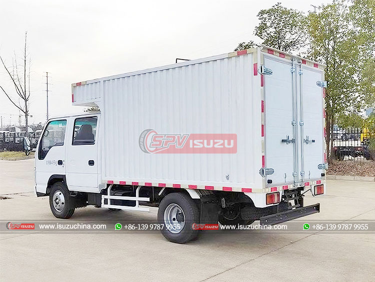 ISUZU Double Rows Van Truck - Rear Left Side