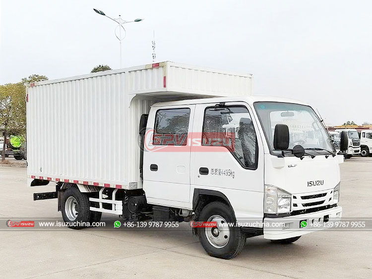 ISUZU Light Box Truck - Front Right Side
