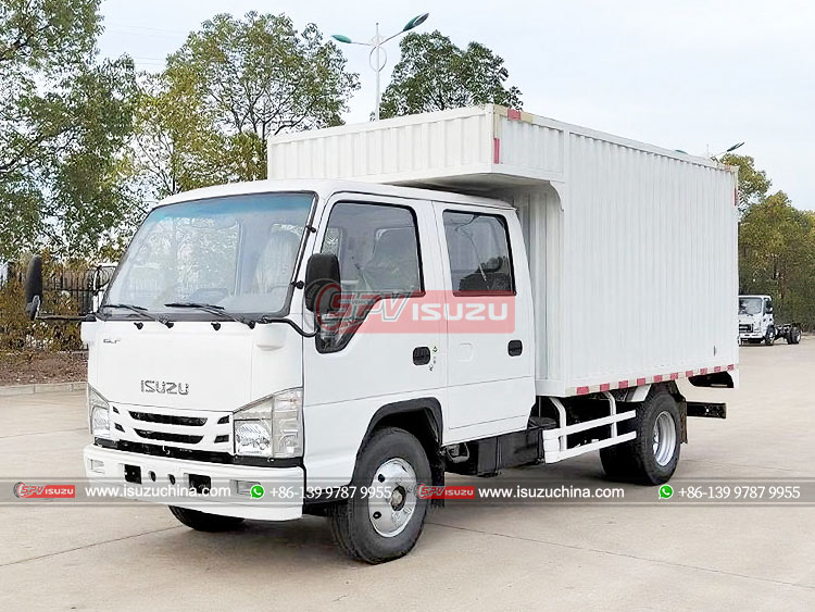 ISUZU Light Closed Door Truck -Front Left Side