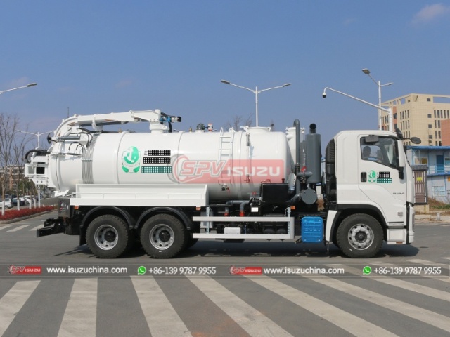 Combined Sewer Jetting Truck