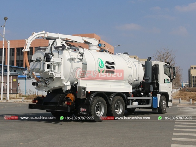 Combined Sewer Jetting Truck