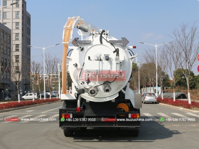Combined Sewer Jetting Truck