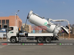 Combined Sewer Jetting Truck