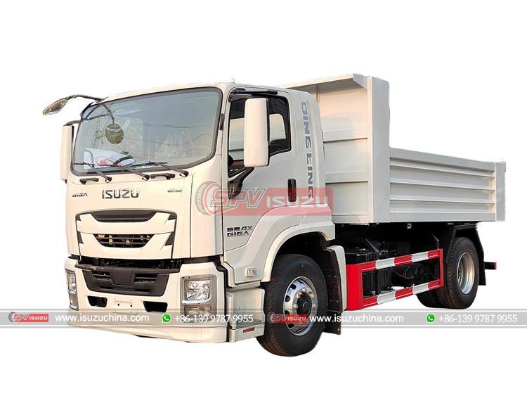 ISUZU GIGA 4X2 Cargo Tipper Truck - Front Left Side