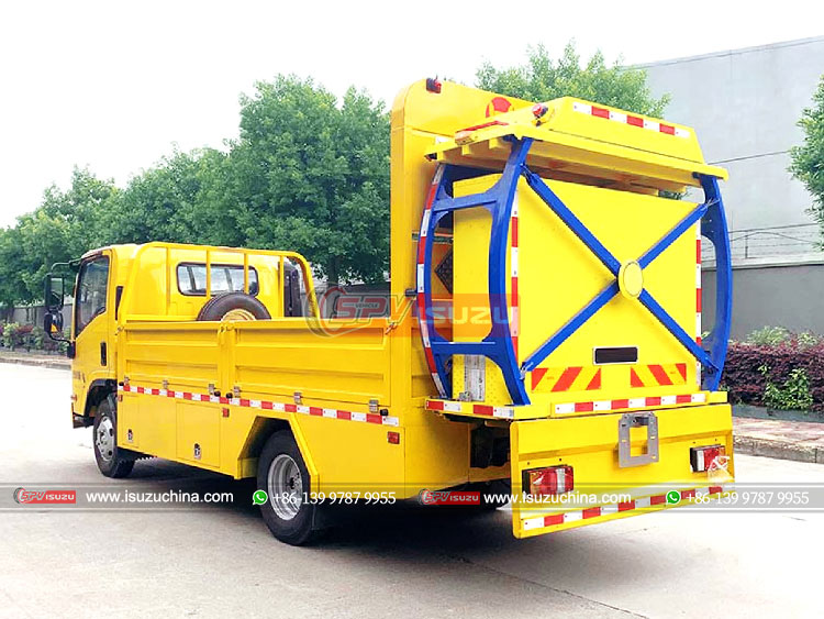 ISUZU Truck Mounted Impact Attenuator - Rear Left Side