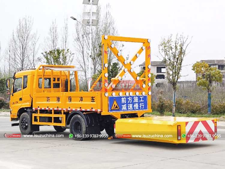 ISUZU Traffic Attenuators Vehicle - Rear Left Side