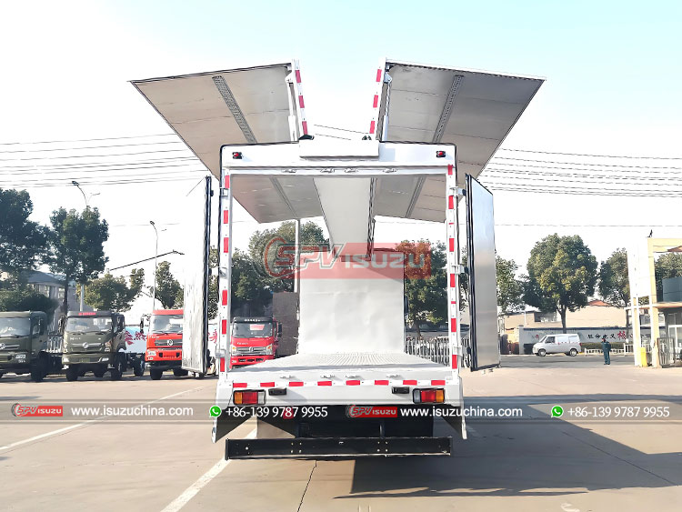 ISUZU 6X4 Wing Truck - Rear Side